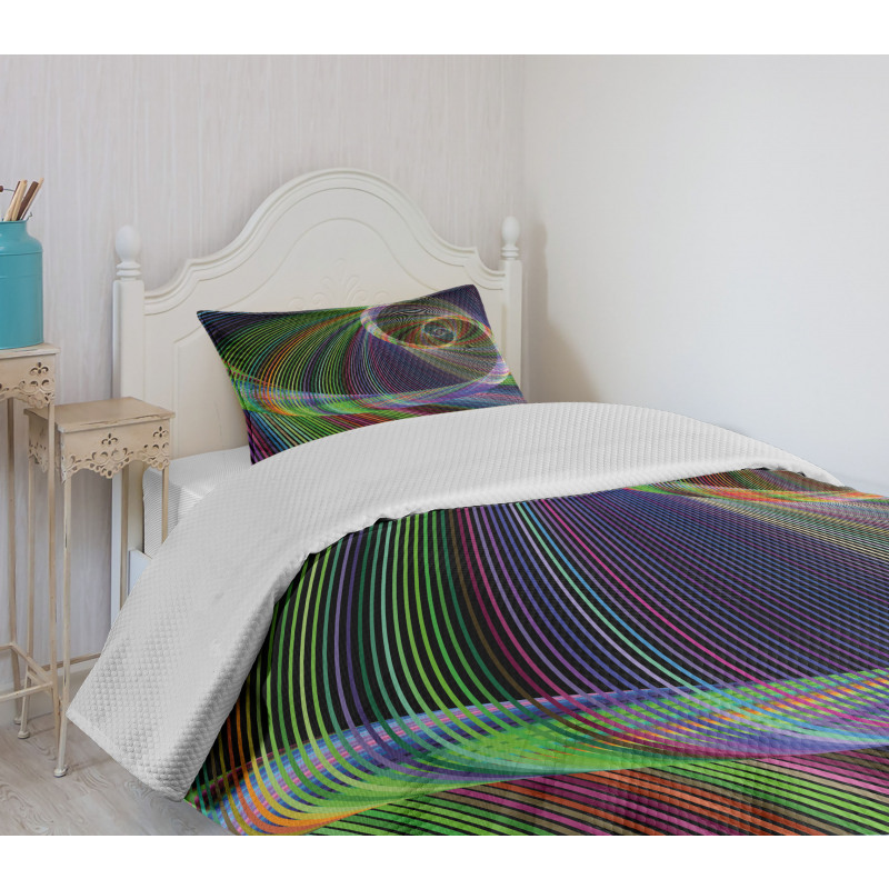 Spiral Motion Bedspread Set