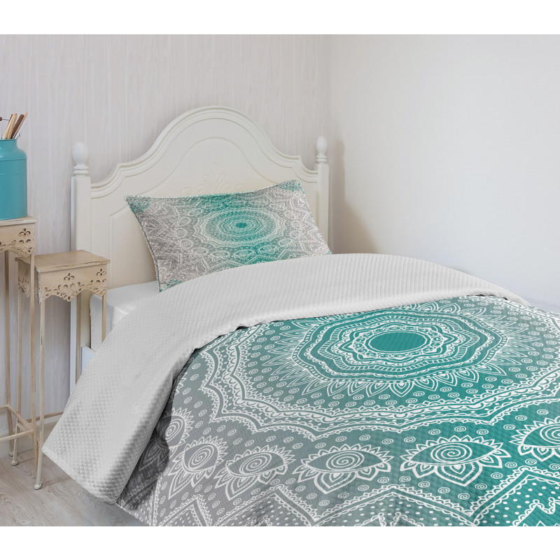 Mandala Occult Motif Bedspread Set