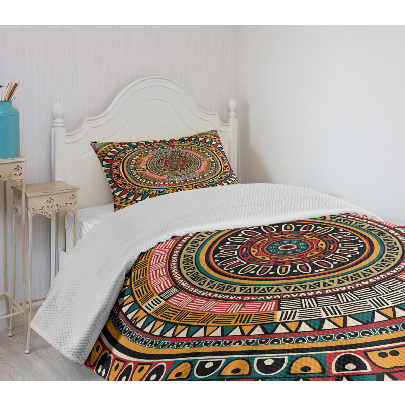 Color Art Bedspread Set