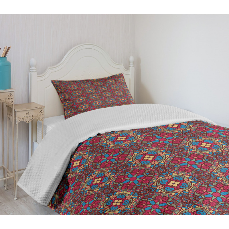 South Eastern Oriental Bedspread Set