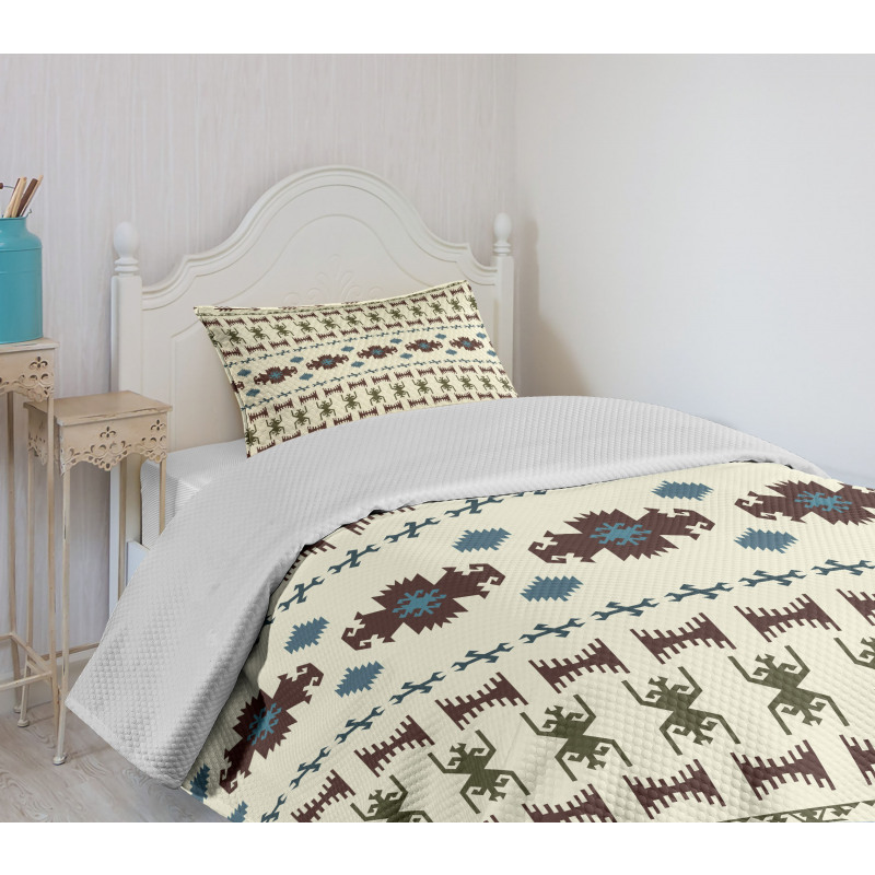 Aztec Native Bedspread Set