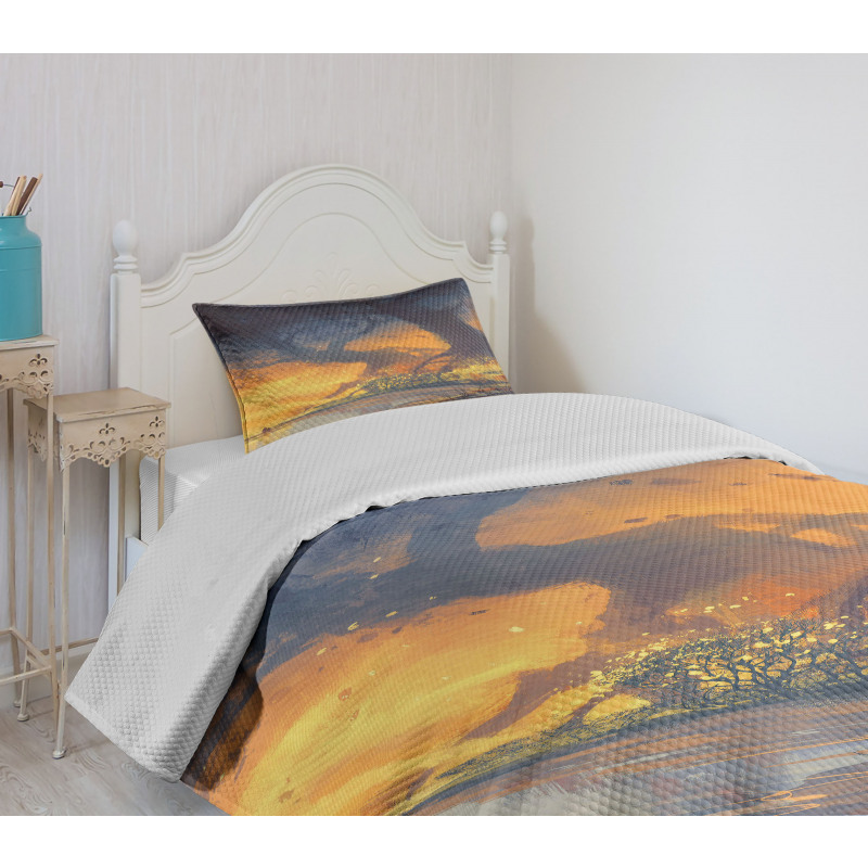 Big Tree Huge Roots Art Bedspread Set