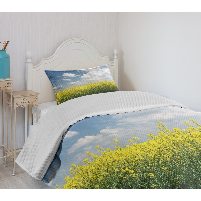 Rapeseed Field Germany Bedspread Set