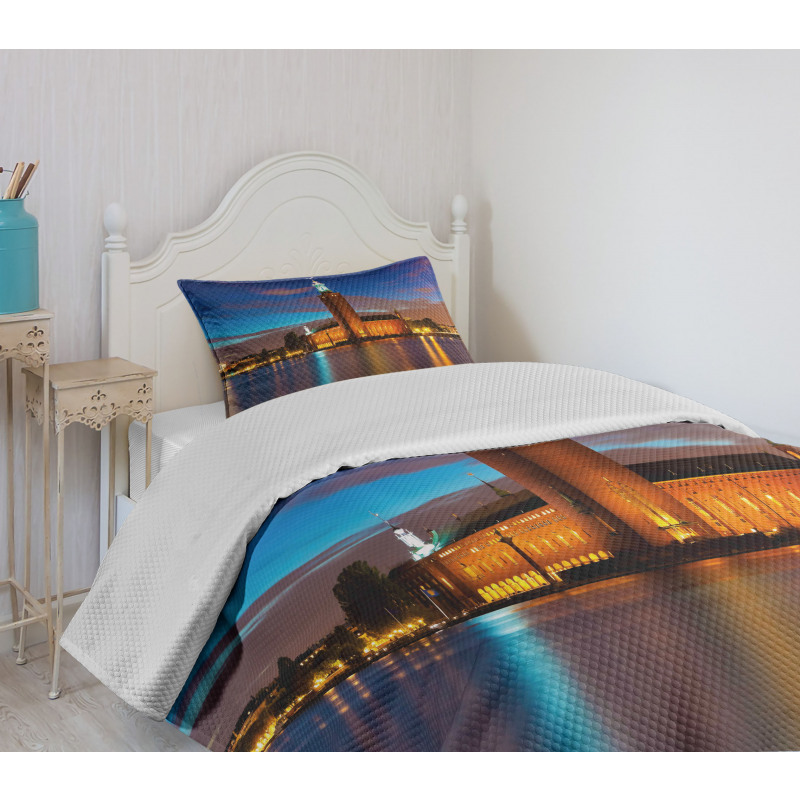 Stockholm Scenic Night Bedspread Set