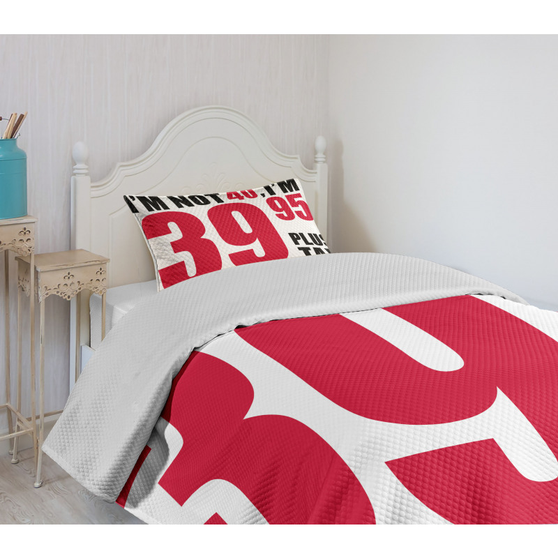 Humorous Funny Slogan Bedspread Set