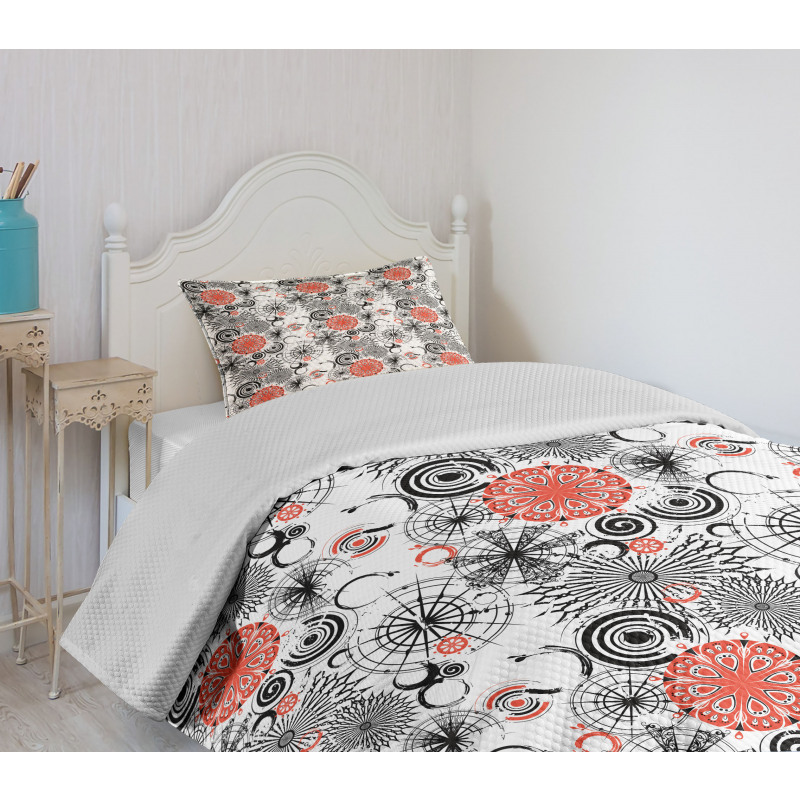 Mandala Rounds Bedspread Set