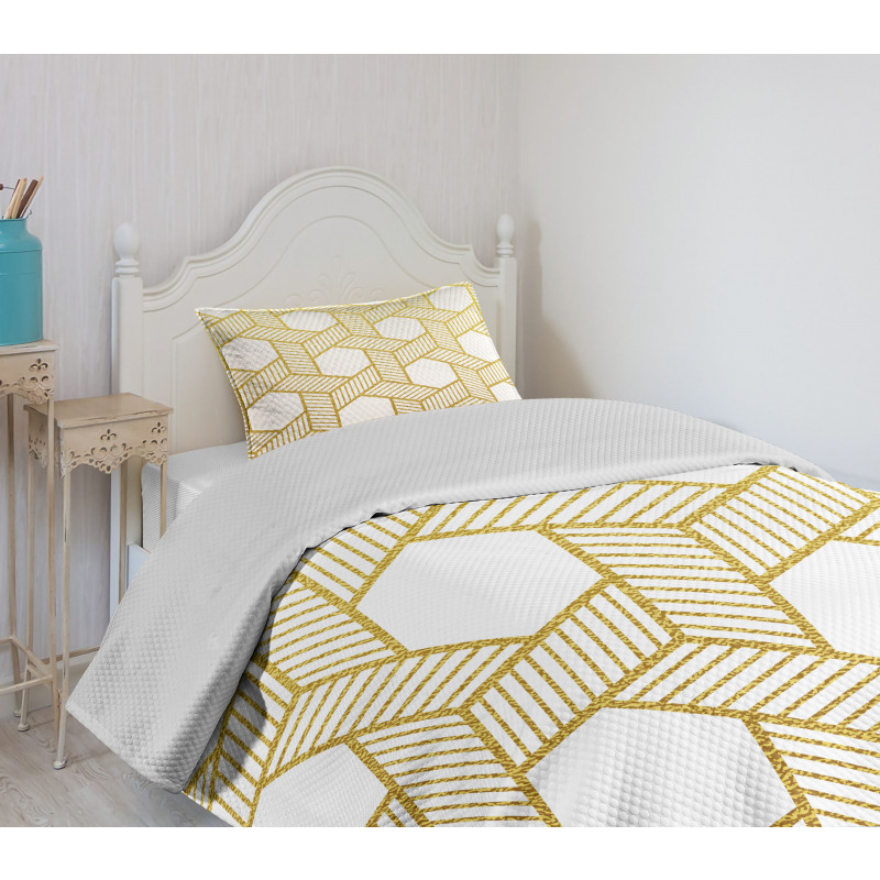 Entangled Stripes Bedspread Set