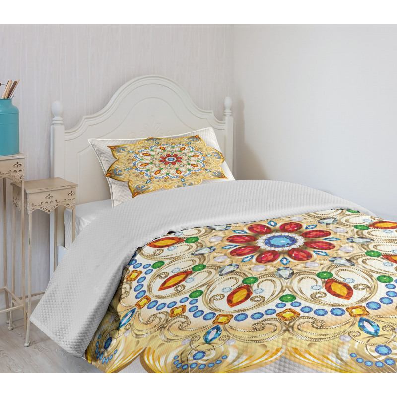 Lively Colorful Bedspread Set