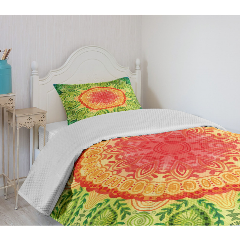 Lace Mandala Hippie Style Bedspread Set