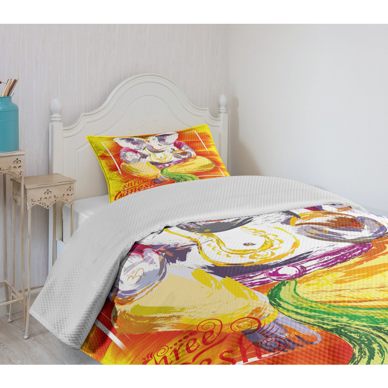 Cultural Ancient Art Design Bedspread Set