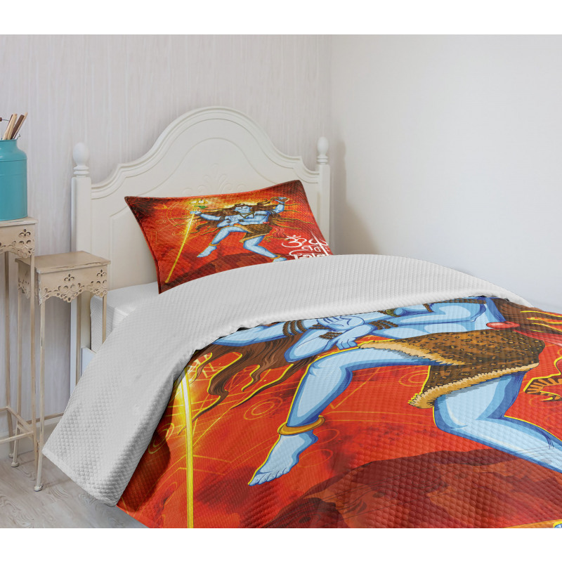 Sacred Vivid Design Bedspread Set