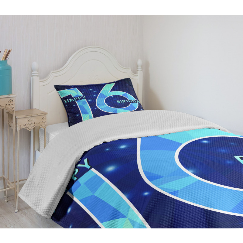 Greeting Age Sky Bedspread Set