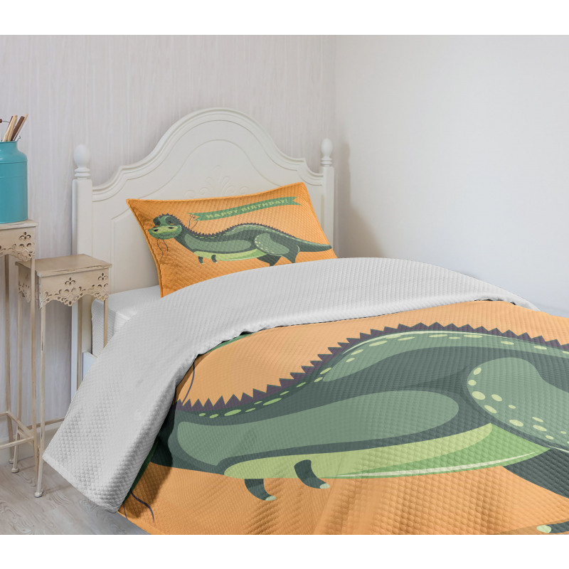 Birthday Greetings Fun Bedspread Set