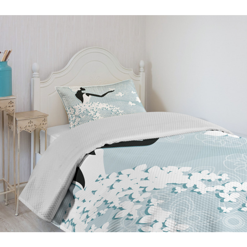 Butterfly Dress Bedspread Set