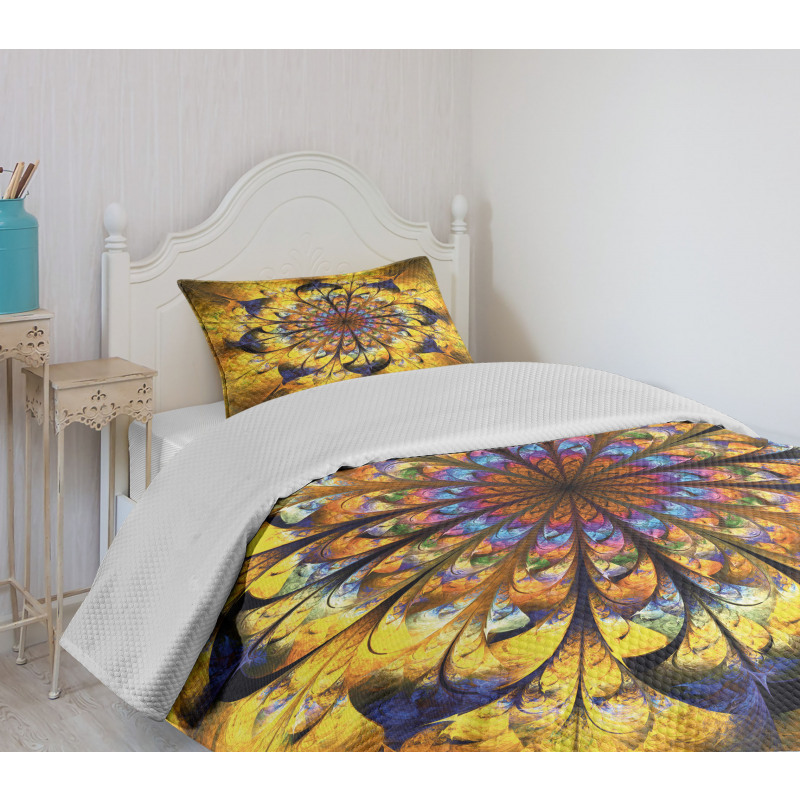 Mandala Asian Bedspread Set