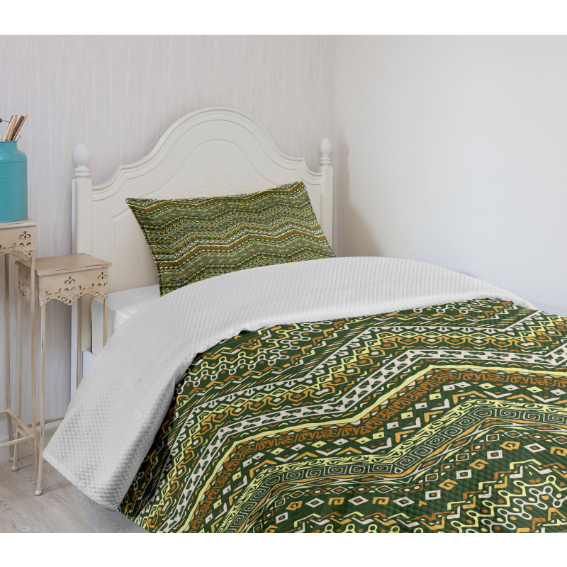 Style Tribal Bedspread Set