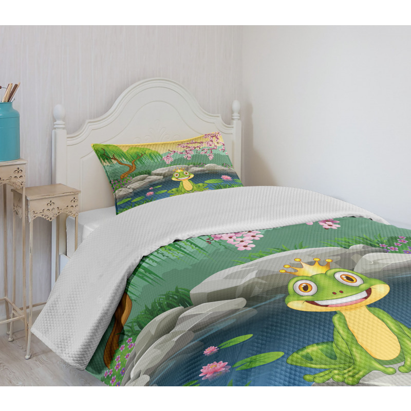 Fairytale Inspired Cartoon Bedspread Set