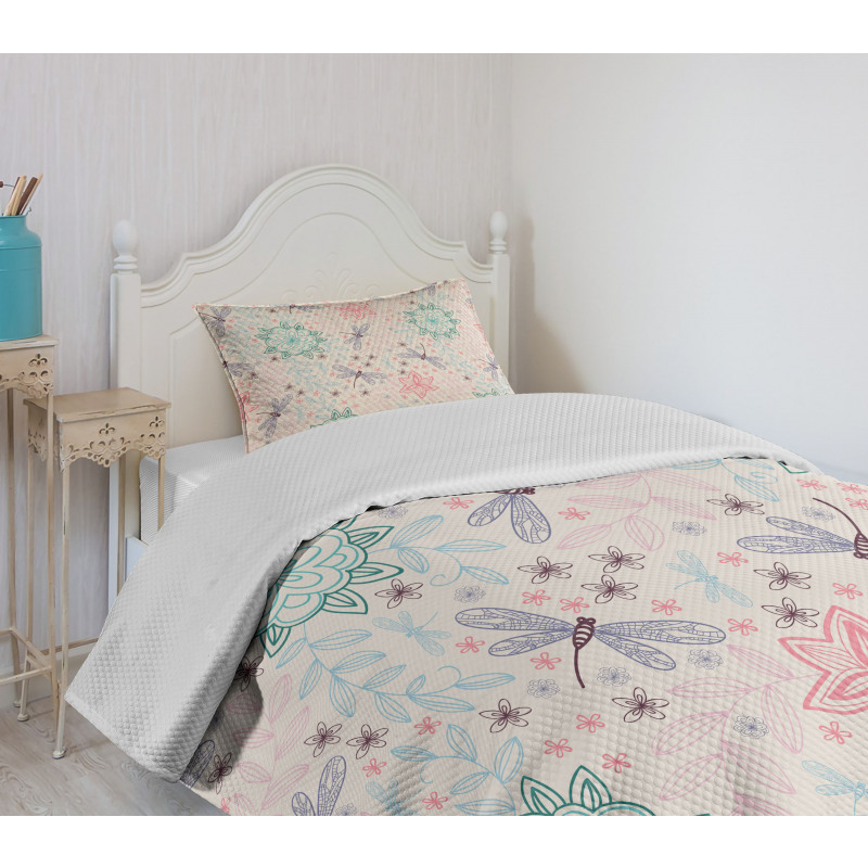 Bohem Dragonfly Bedspread Set