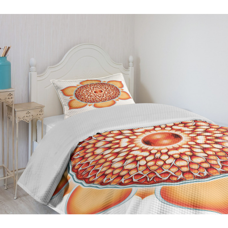 Harmony Motif Bedspread Set