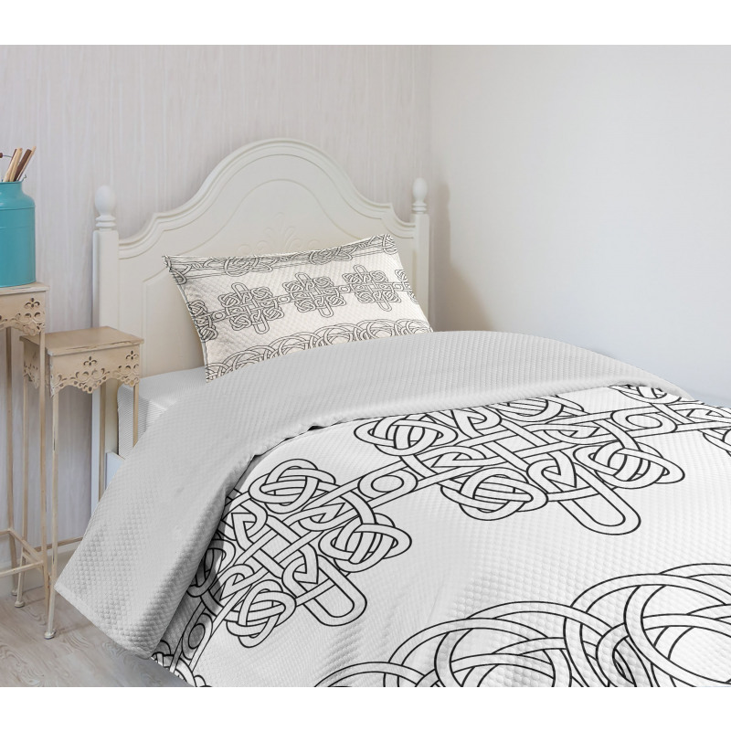 Indigenous Stencil Art Bedspread Set