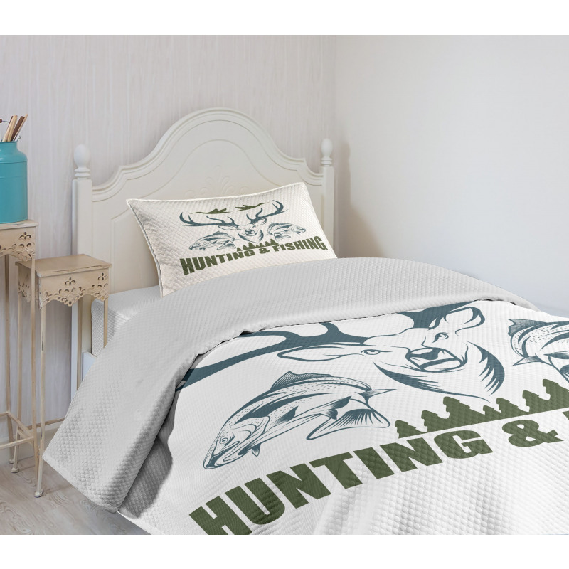 Emblem Bedspread Set