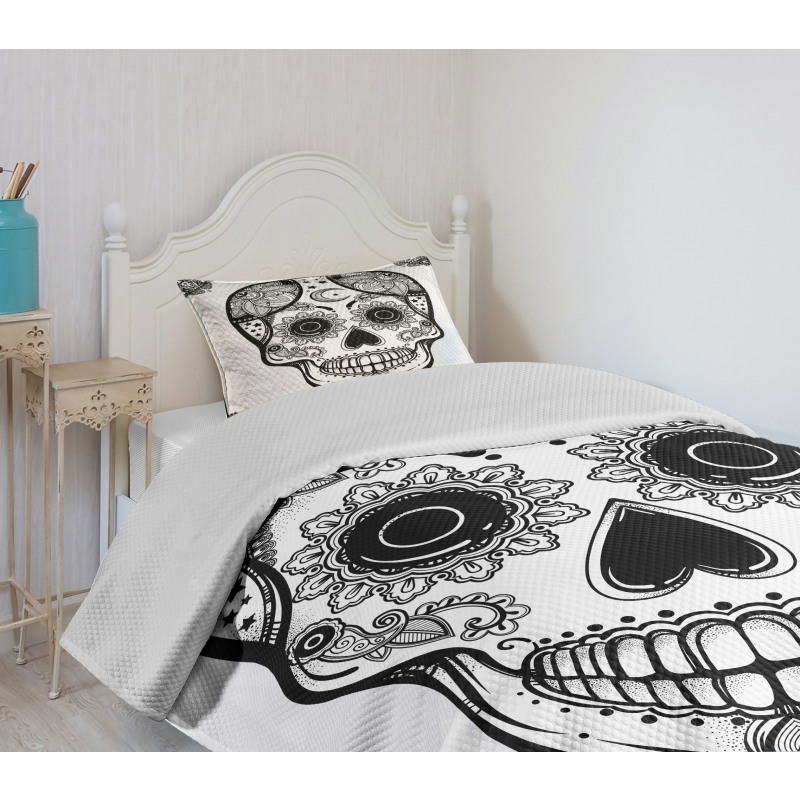 Hispanic Art Mascot Bedspread Set