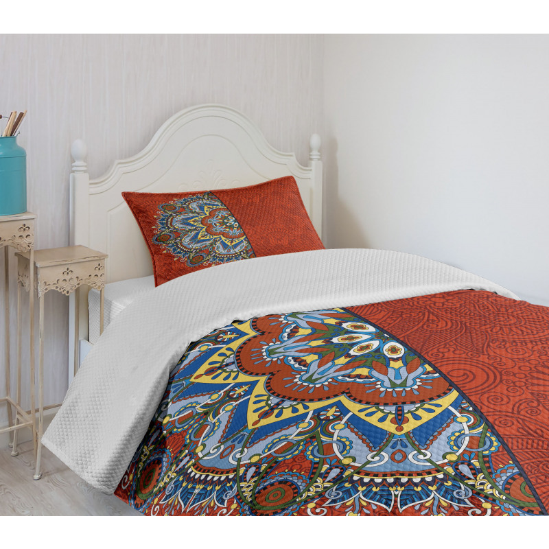 Ukranian Half Style Bedspread Set