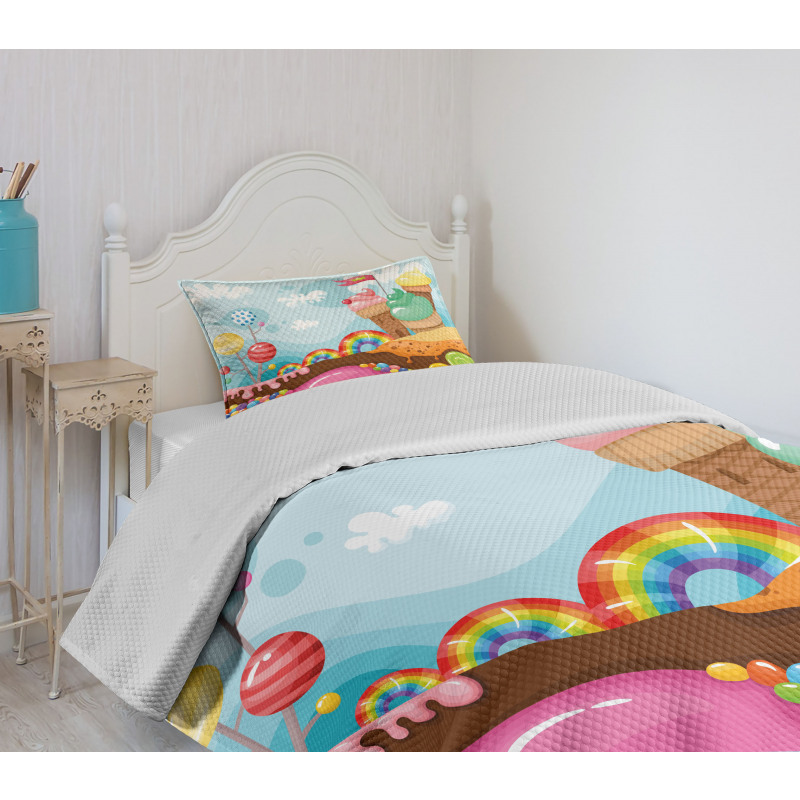 Dessert Land Bedspread Set