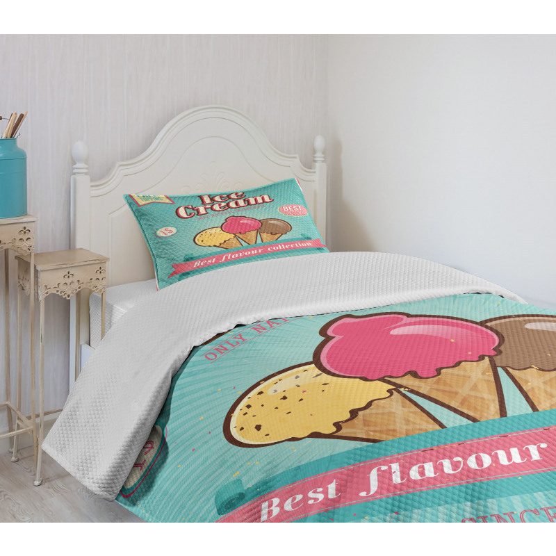 Words Toppings Bedspread Set