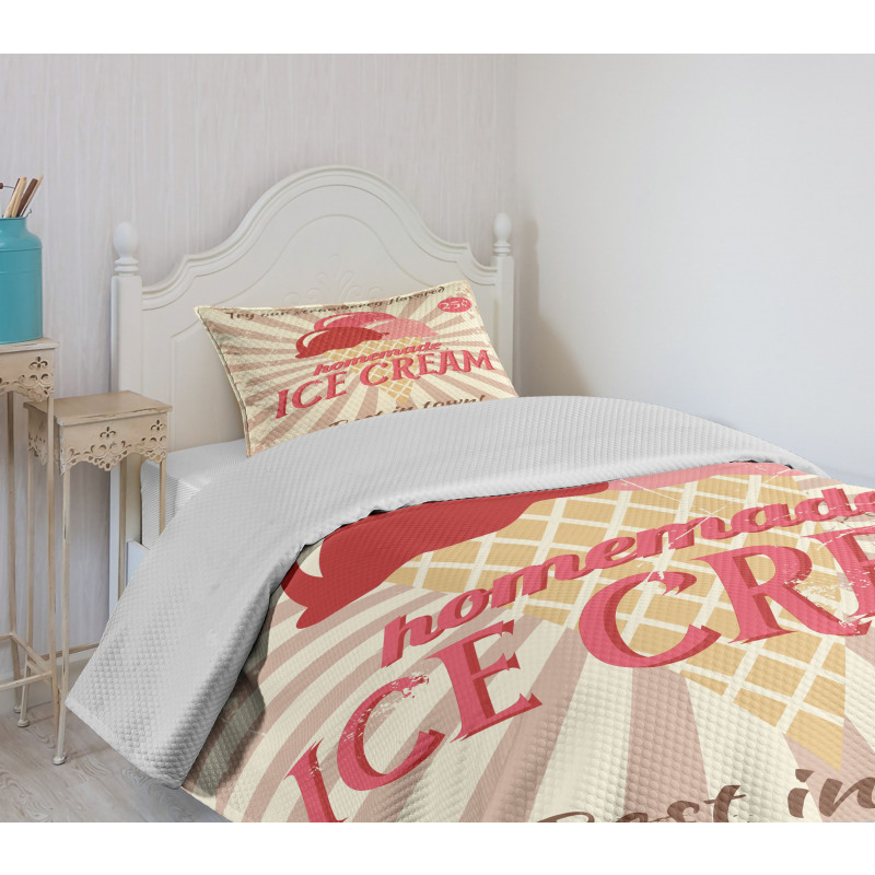 Homemade Ice Cream Bedspread Set