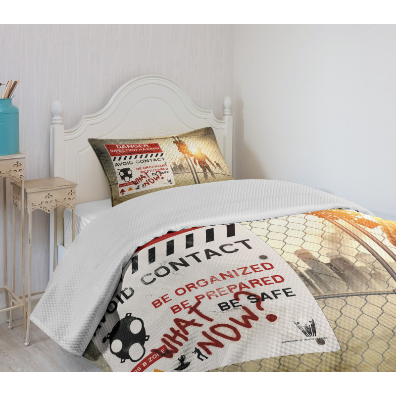 Dead Man Walking Bedspread Set