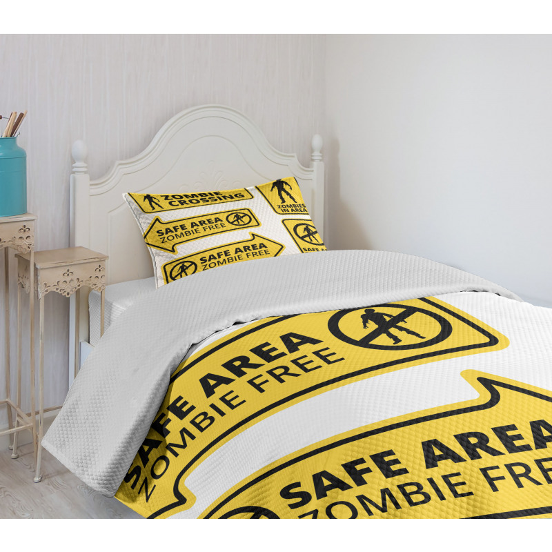 Safe Area Zone Bedspread Set