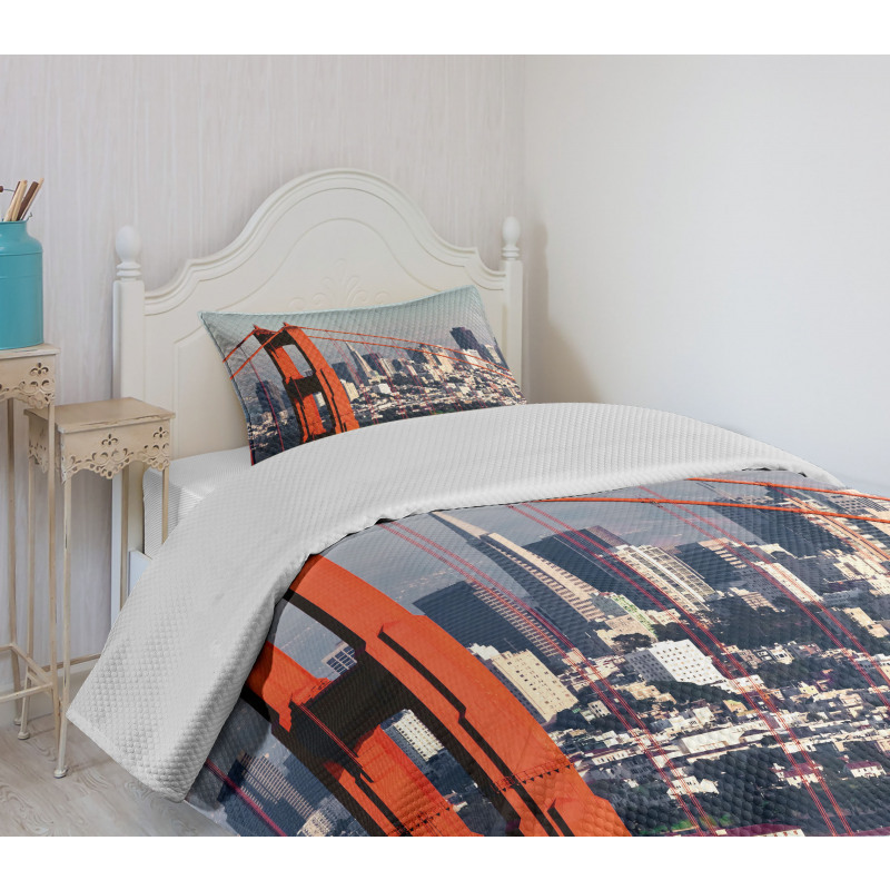 San Francisco Bedspread Set