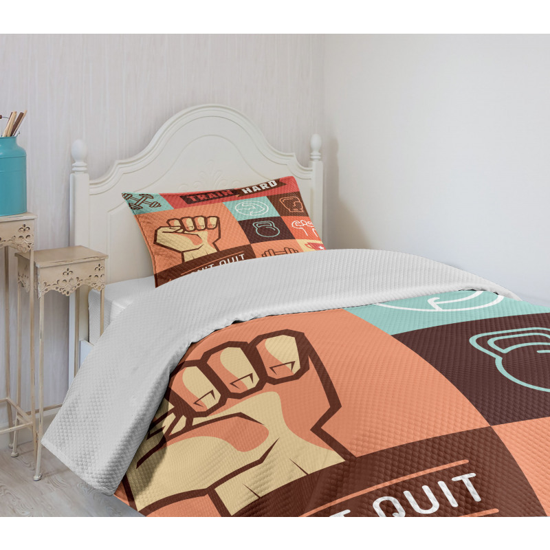 Training Achievement Bedspread Set