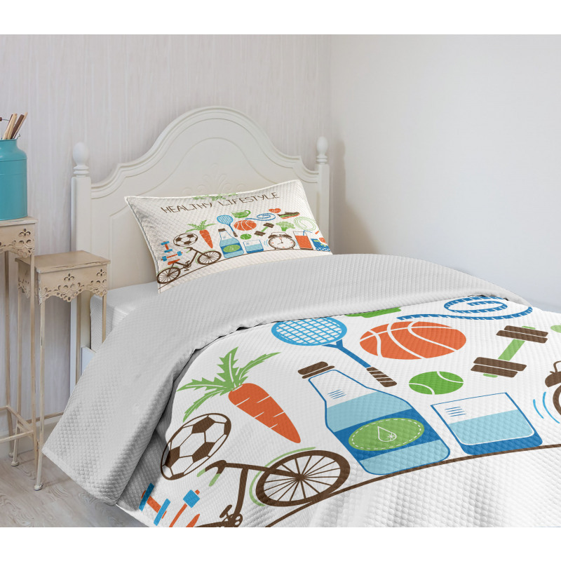 Healthcare Wellness Bedspread Set