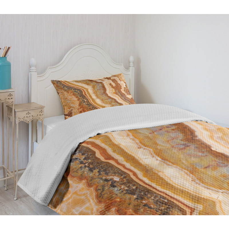 Watercolor Mineral Form Bedspread Set