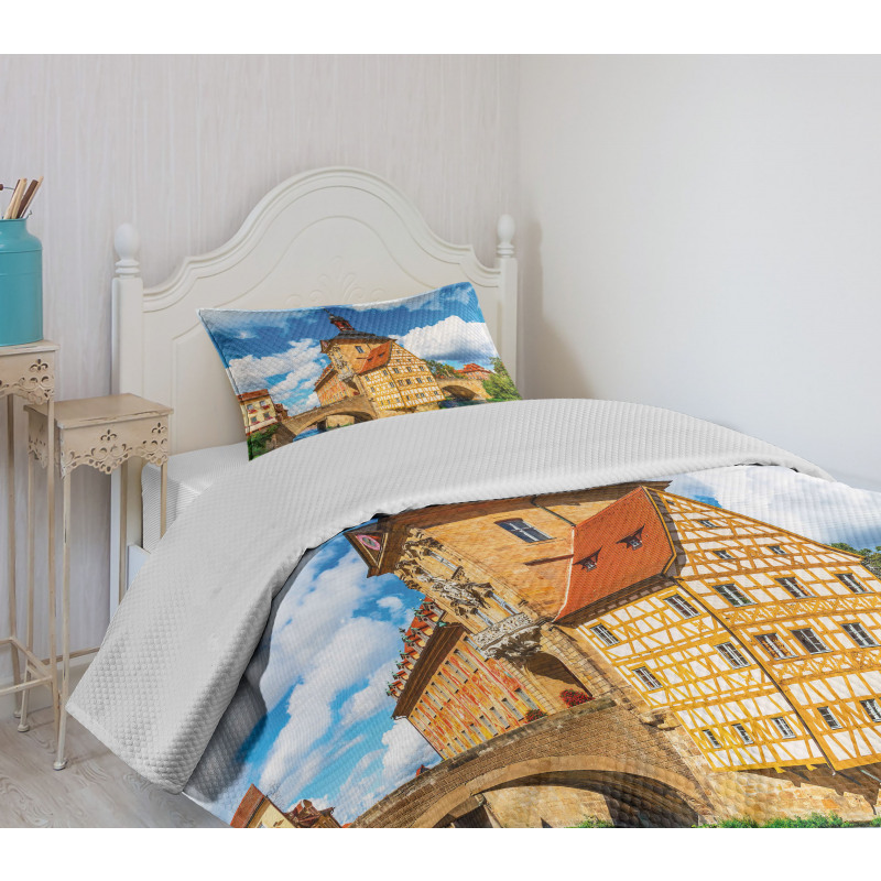 City Hall Germany Bedspread Set