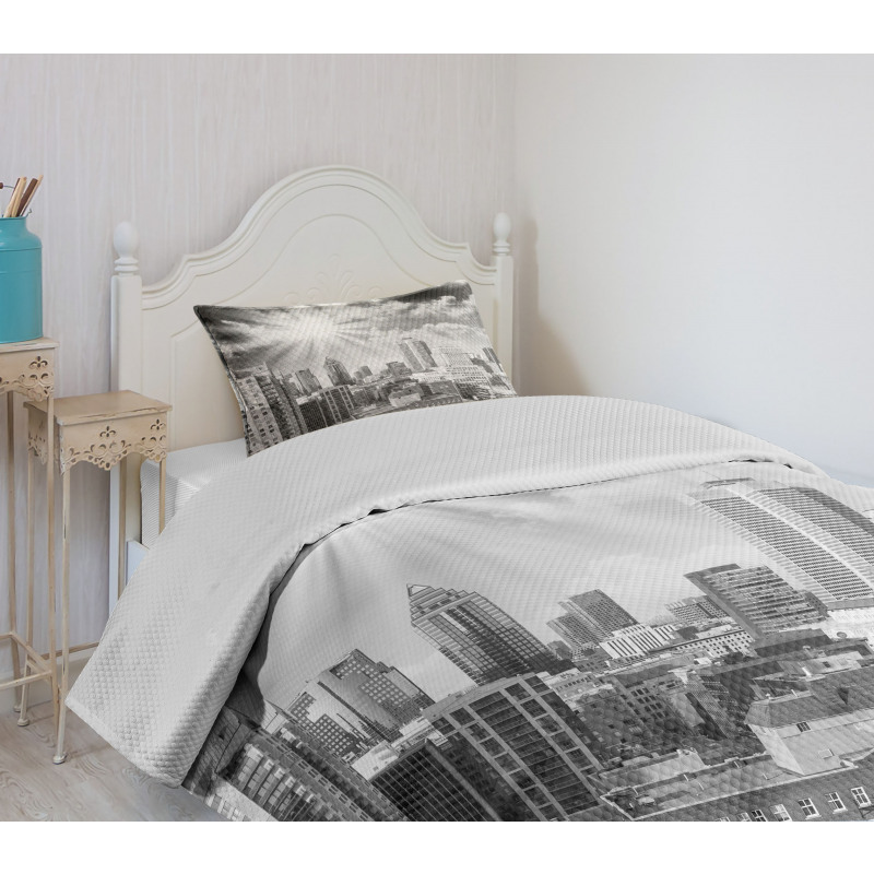 Aerial Montreal Bedspread Set