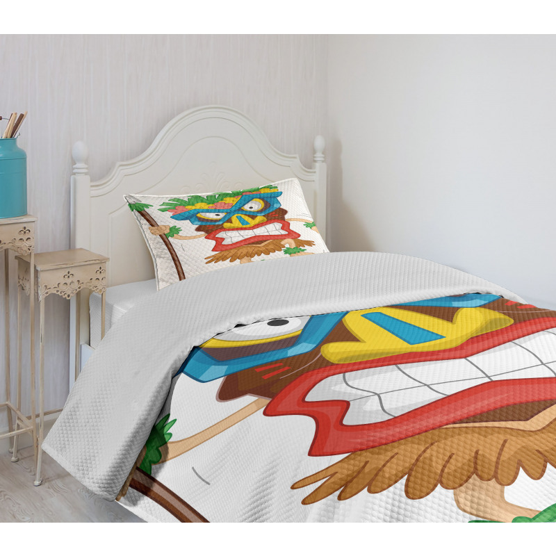 Native Costume Bedspread Set