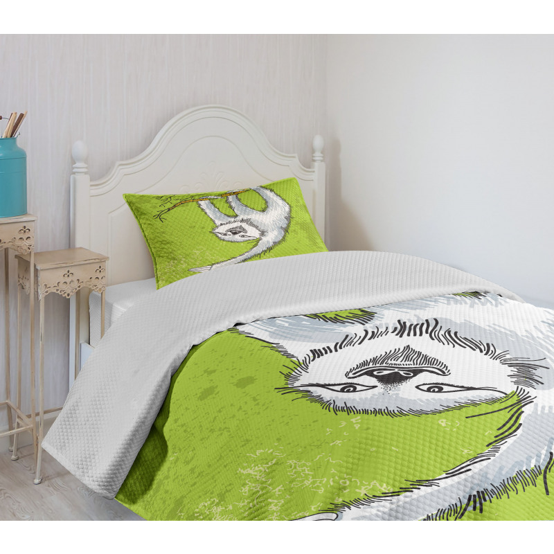 Animal Branch Bedspread Set