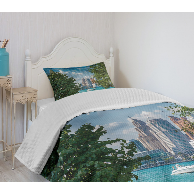 Summer Afternoon River Bedspread Set