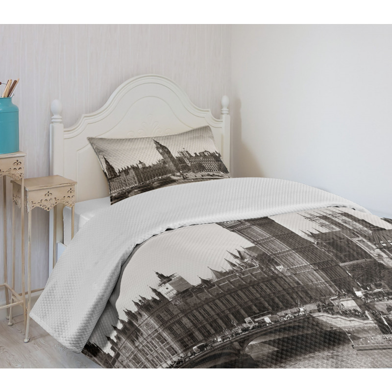 Westminster with Big Ben Bedspread Set