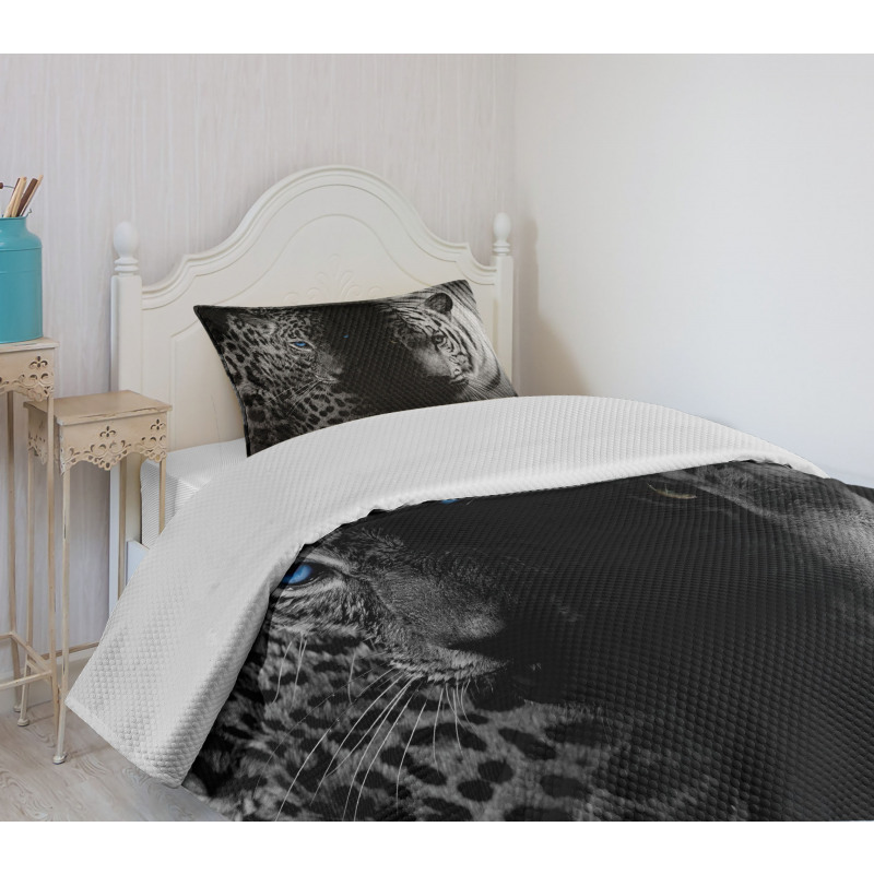 Wild Leopards Bedspread Set