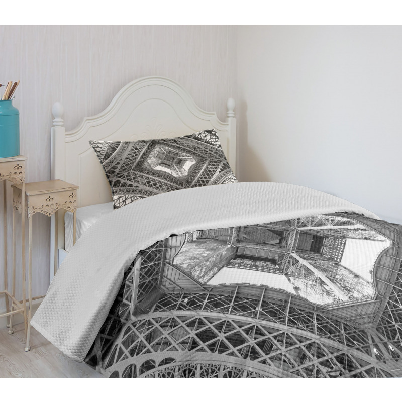 Paris Eiffel Bedspread Set