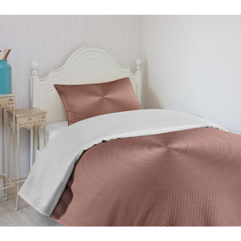 Round Ombre Shape Bedspread Set