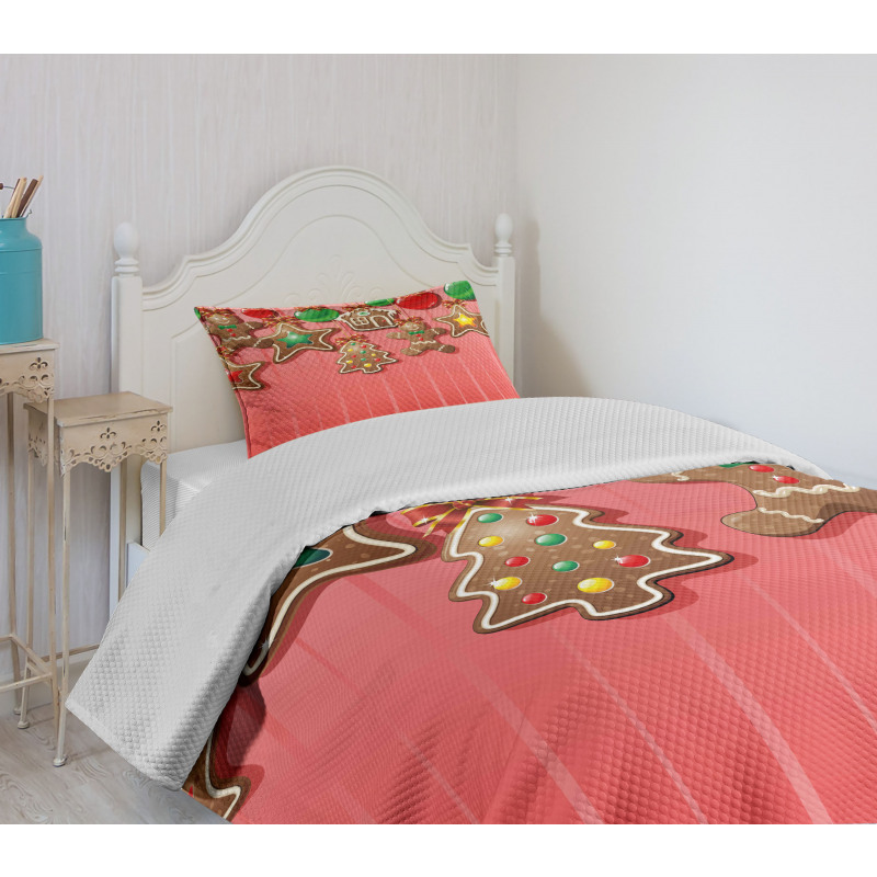 Symbolic Pastry Bedspread Set