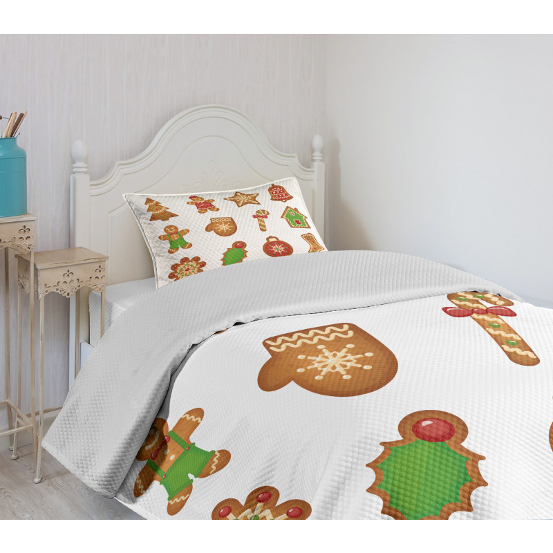 Various Cookies Bedspread Set