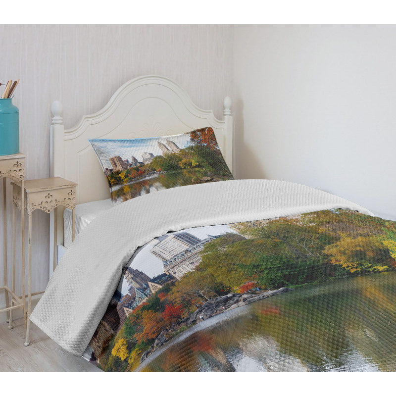 Manhattan Central Park Bedspread Set