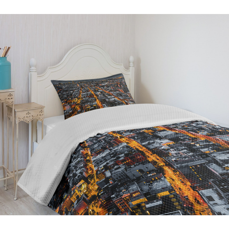 Avenues to Midtown NYC Bedspread Set