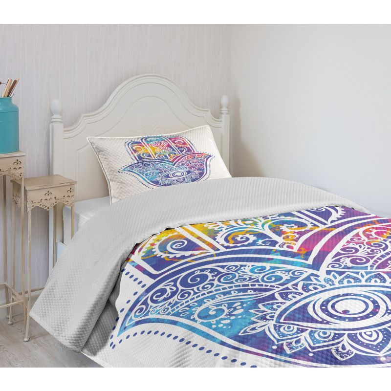 Vibrant Protective Eye Bedspread Set